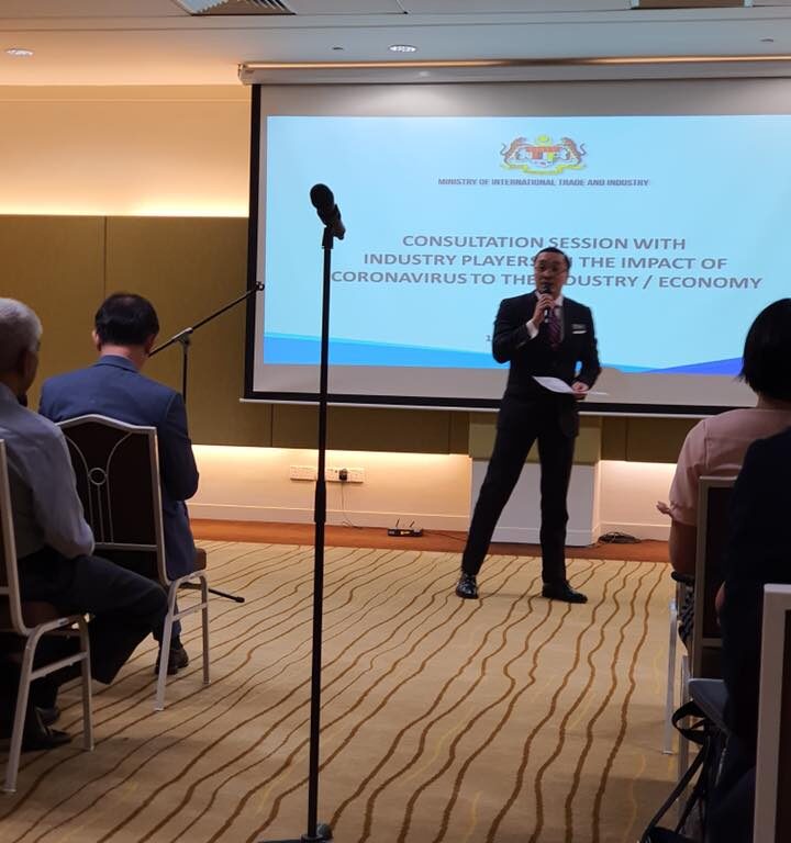 Consultation Sessions with Industry Player On the Impact of Coronavirus to the Industris / Economy (MITI)