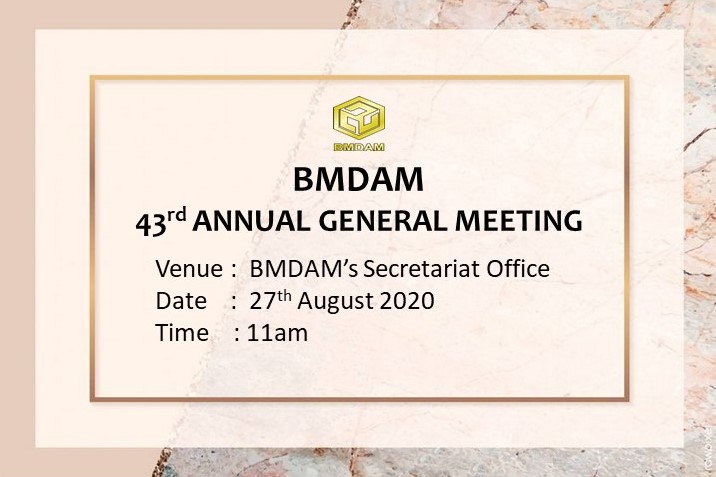 BMDAM 2020 43rd Annual General Meeting