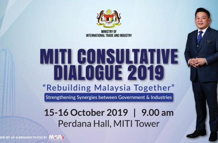 MITI Consultative Dialogue 2019: Rebuilding Malaysia Together
