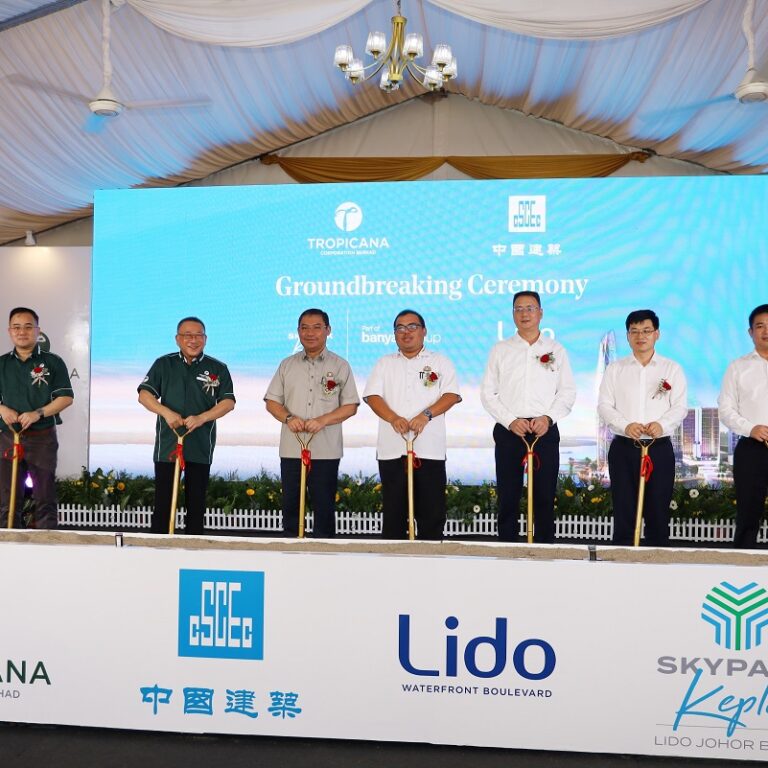 Tropicana Unveils Lido Waterfront Boulevard In Johor With Groundbreaking Ceremony For Skypark Kepler