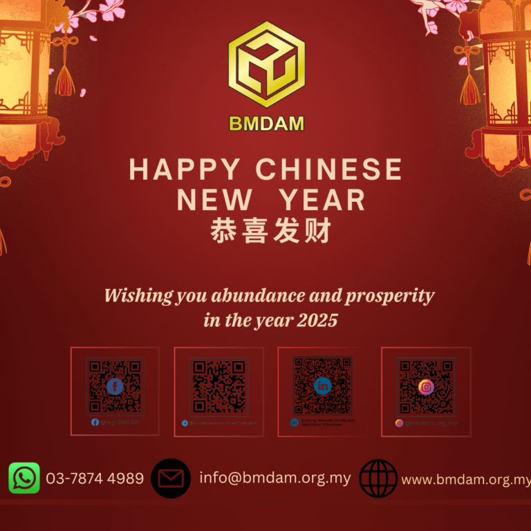 BMDAM wishing everyone Gong Xi Fa Cai 2025