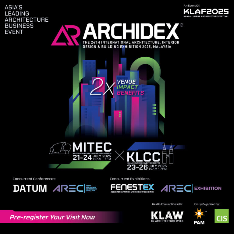 ARCHIDEX, Asia’s Leading Architecture Business Event, returns this July!