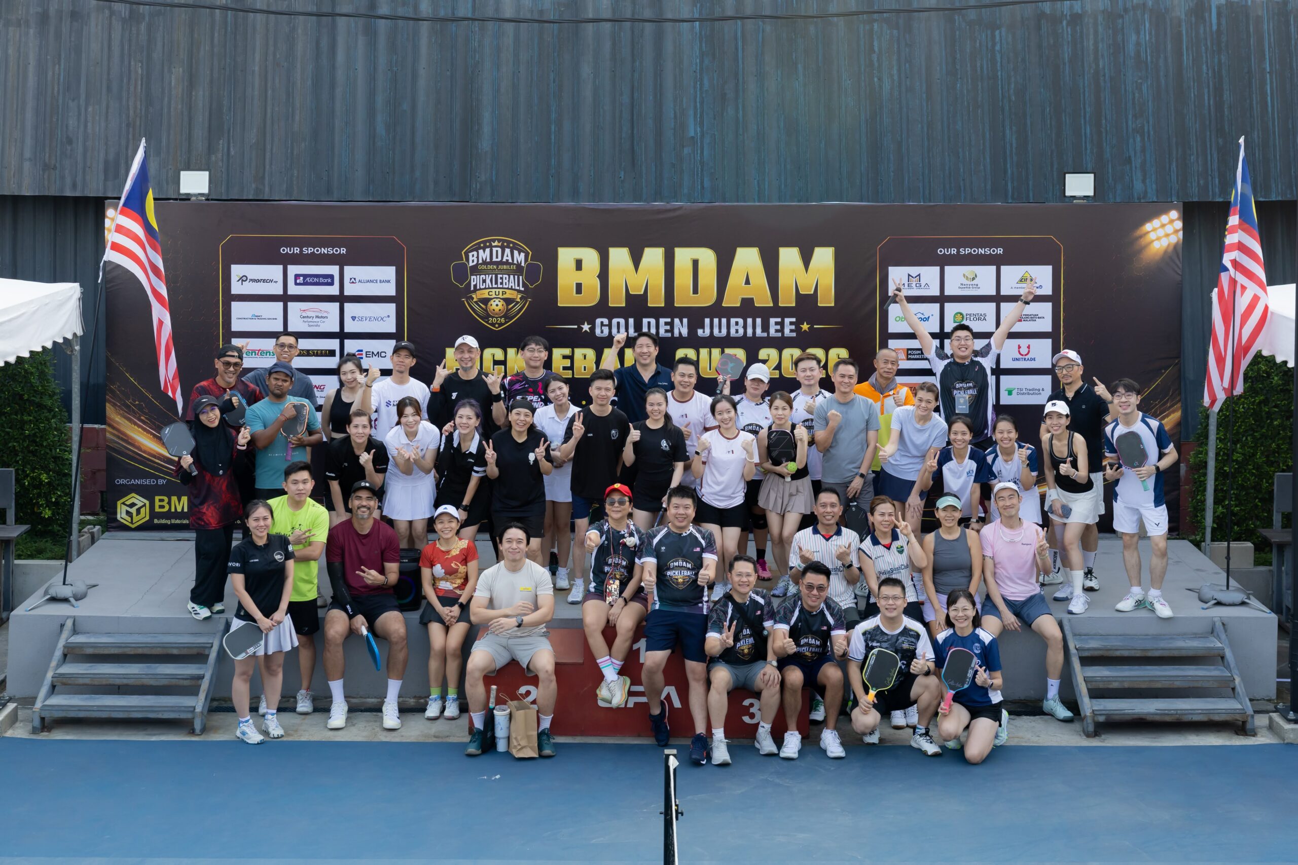 BMDAM Golden Jubilee Pickleball Cup 2026 – Event Photos